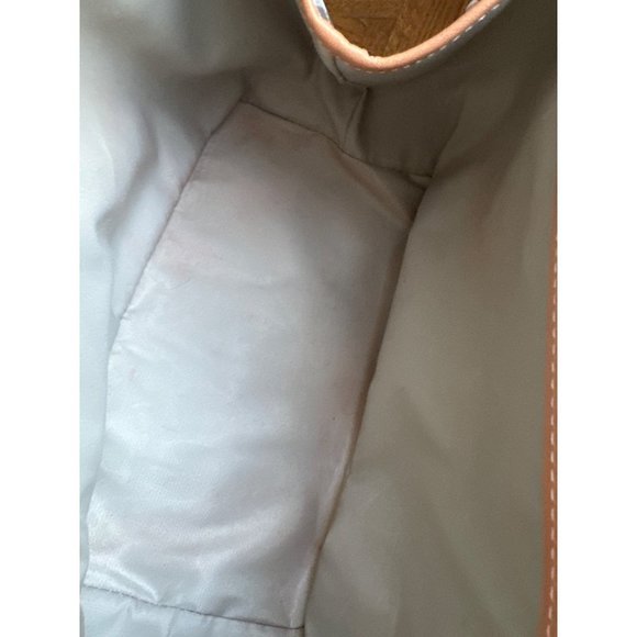 Rare Burberry Light Blue Nova Check Handle Bag Purse with COA - Picture 14 of 16